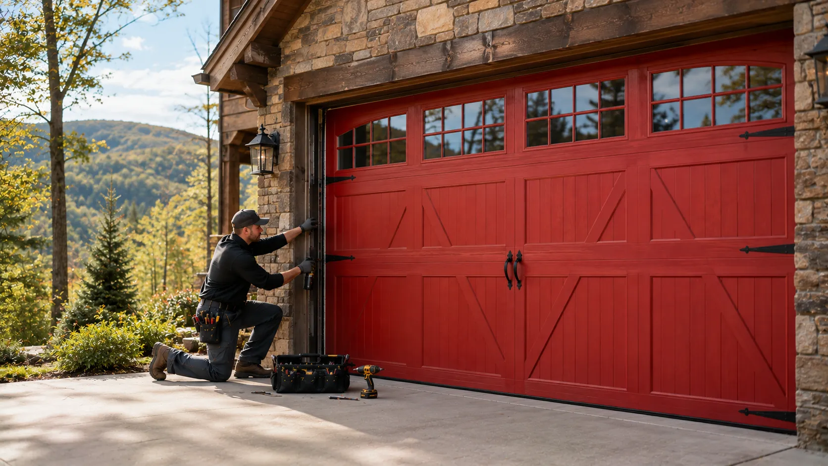 Tell us what’s wrong - Madison garage door service