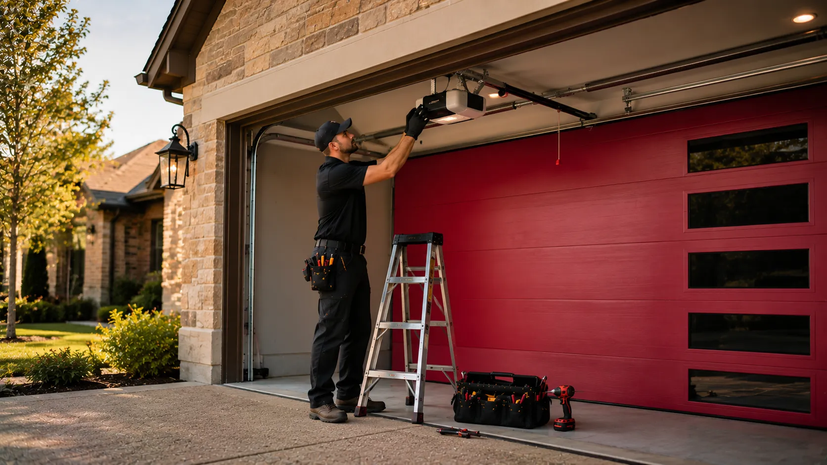 Tell us what’s wrong - Madison garage door service