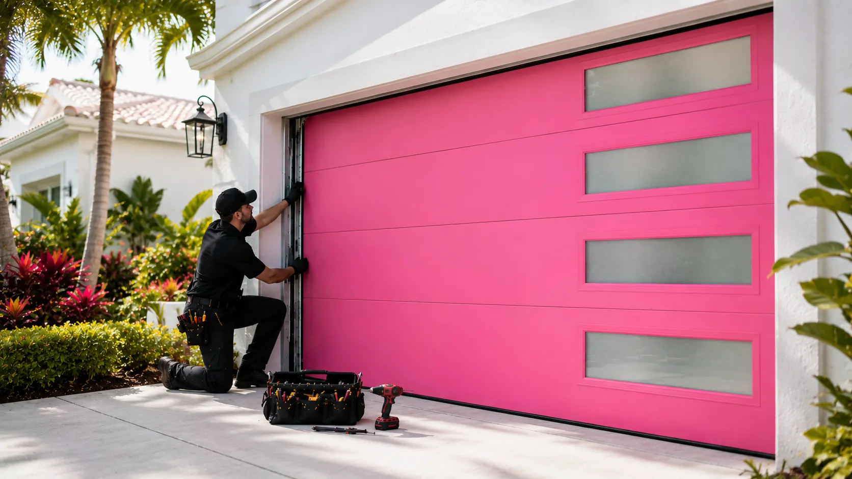 Tell us what’s wrong - Madison garage door service