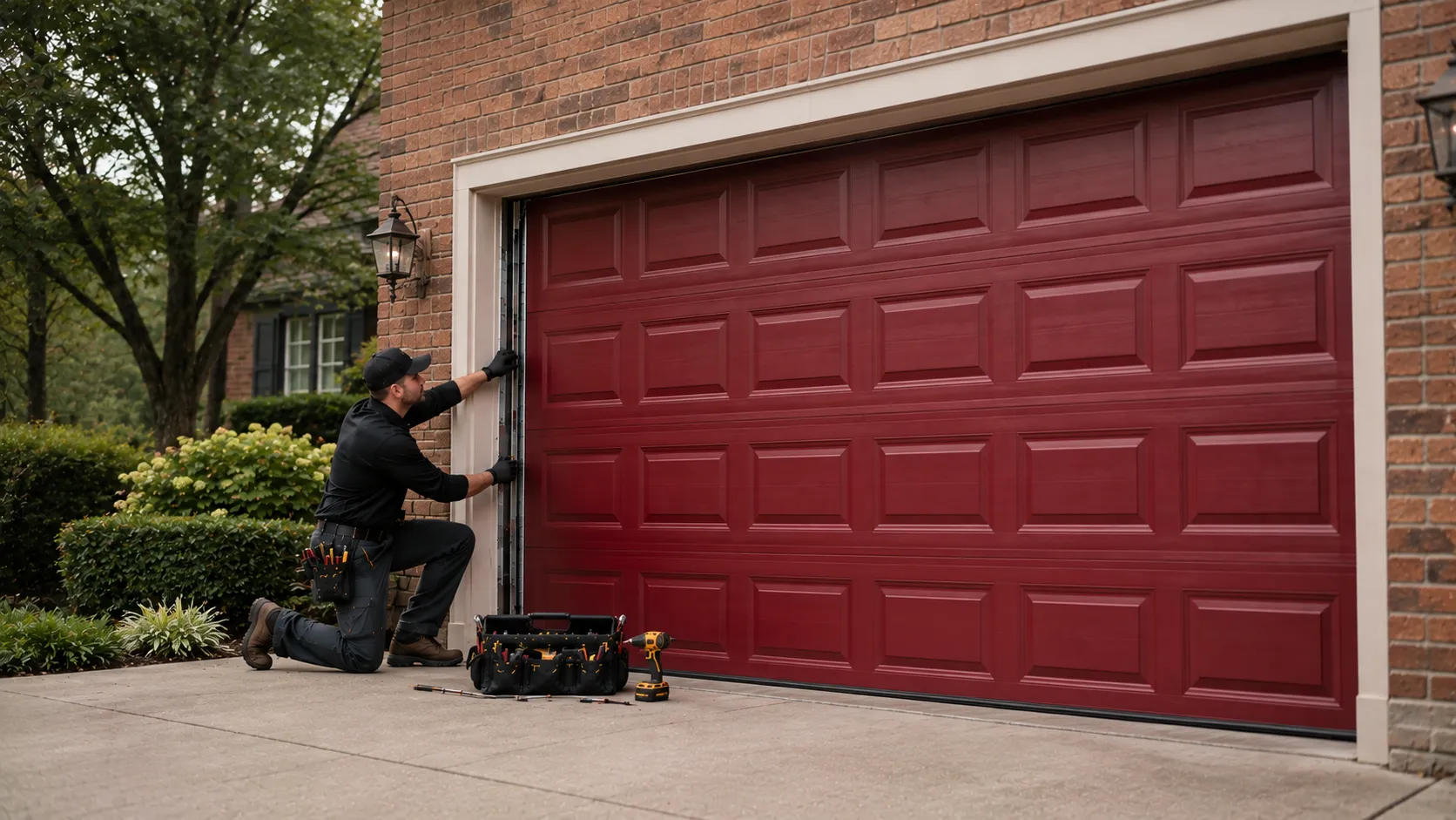 Tell us what’s wrong - Madison garage door service