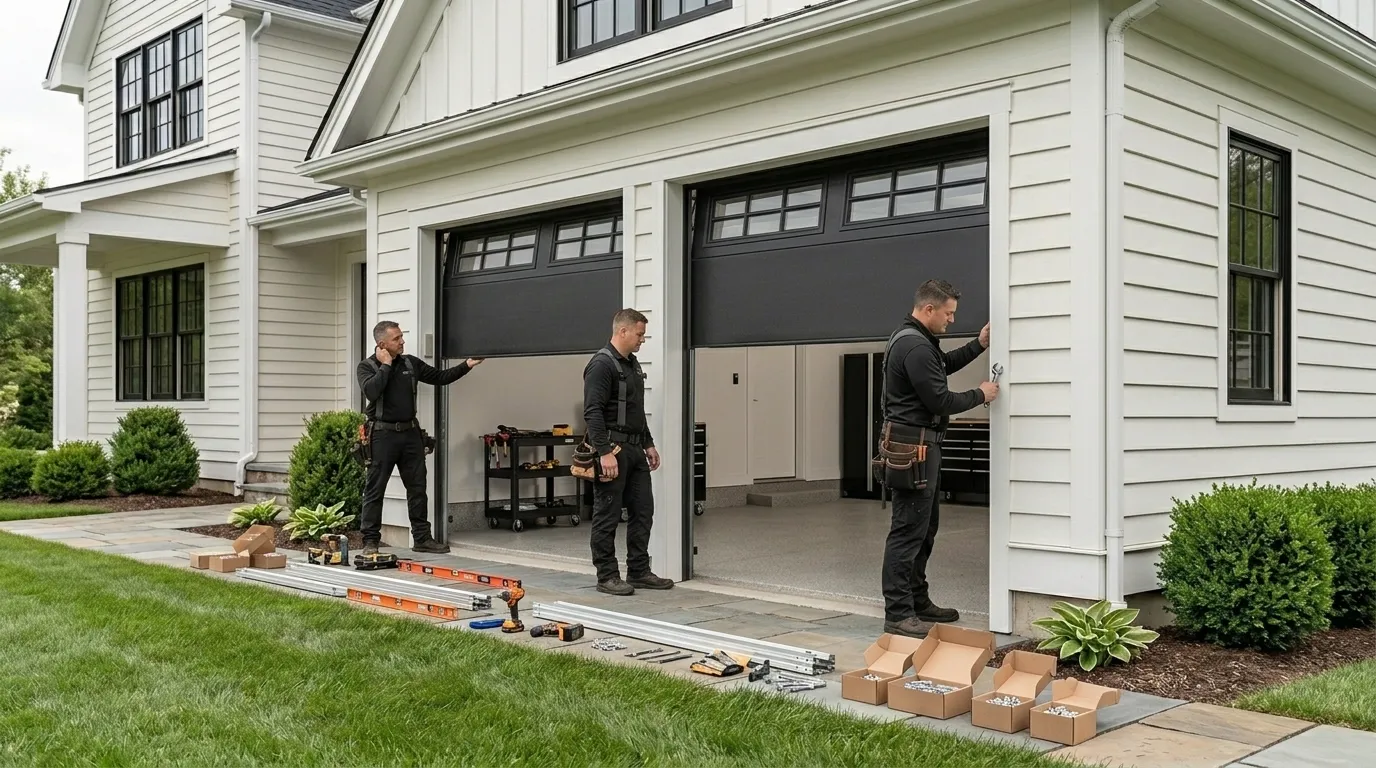 Commercial Garage Door in Madison
