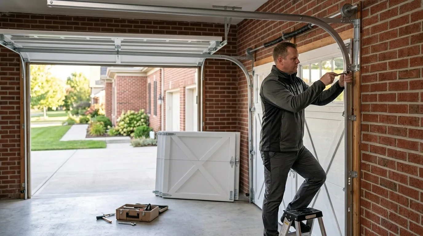 Commercial Garage Door in Madison