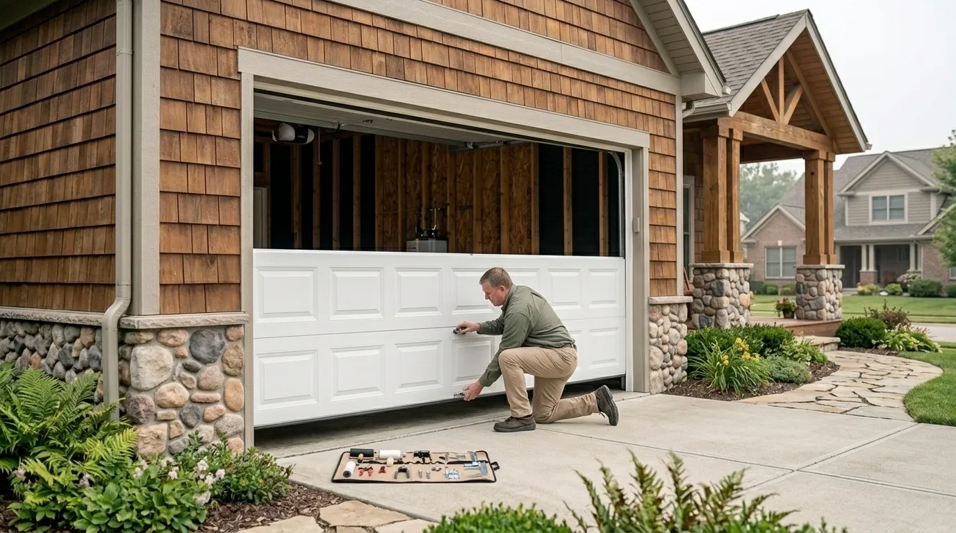 Garage Door Repair for Madison's 1980s and 90s Housing Stock