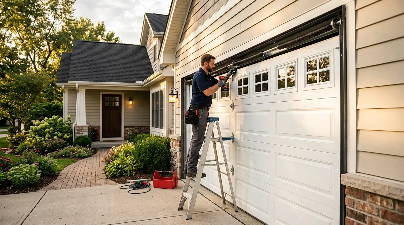 Commercial Garage Door in Madison