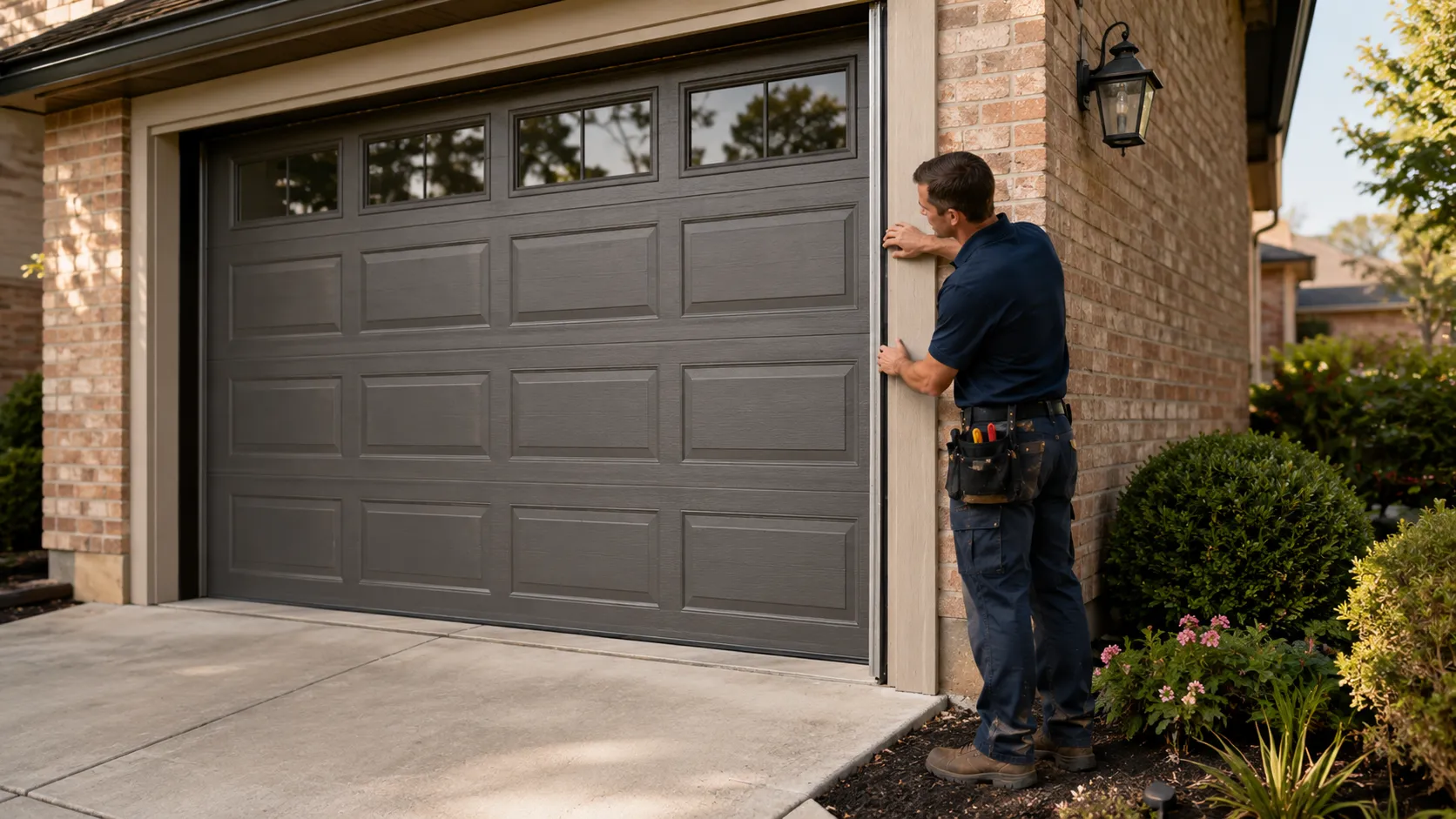 Clear, up-front plan - Madison garage door service