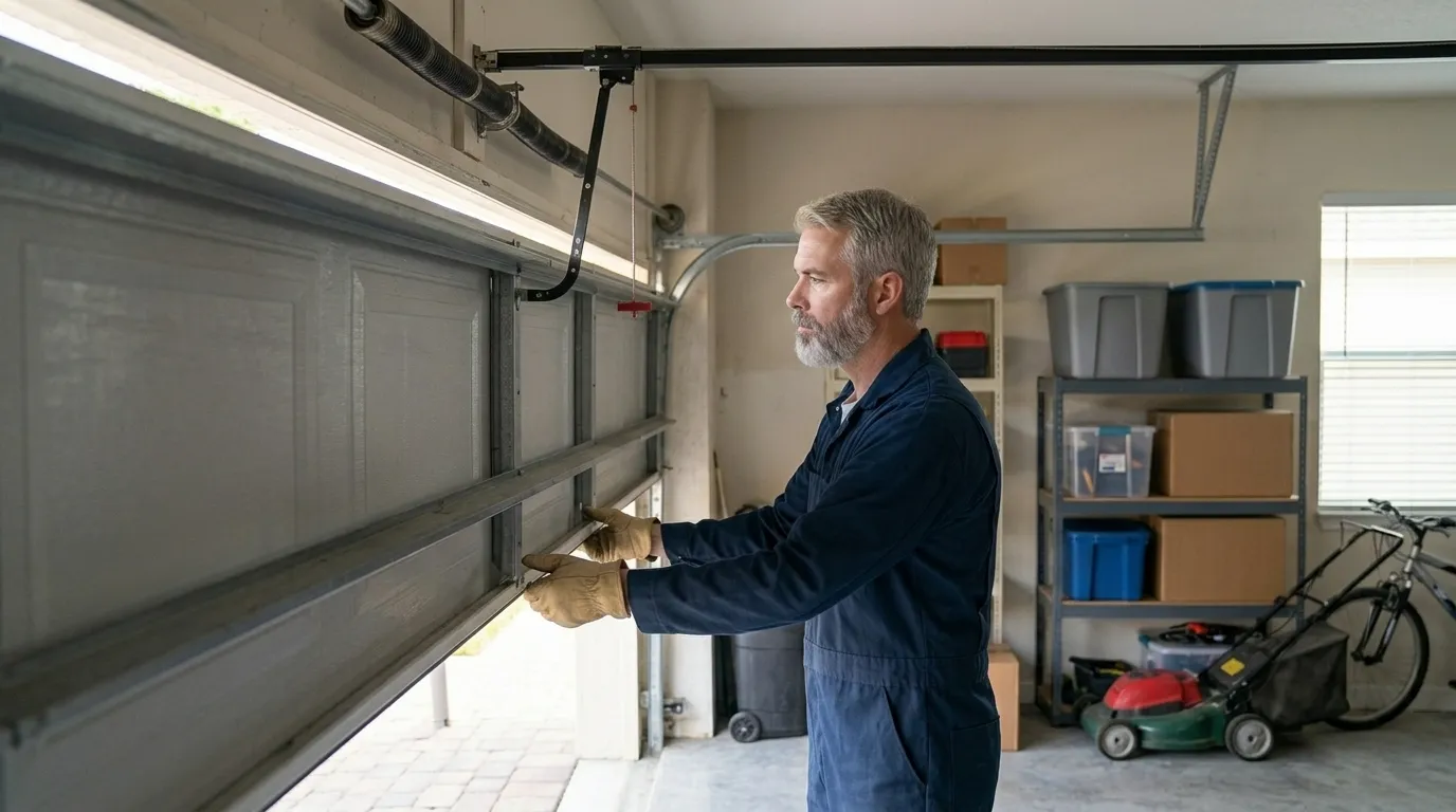 Repaired & tested - Madison garage door service