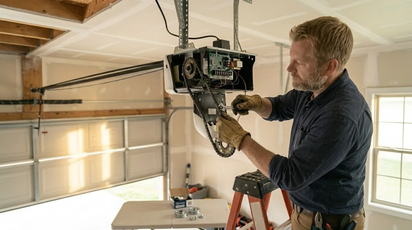 Repaired & tested - Madison garage door service