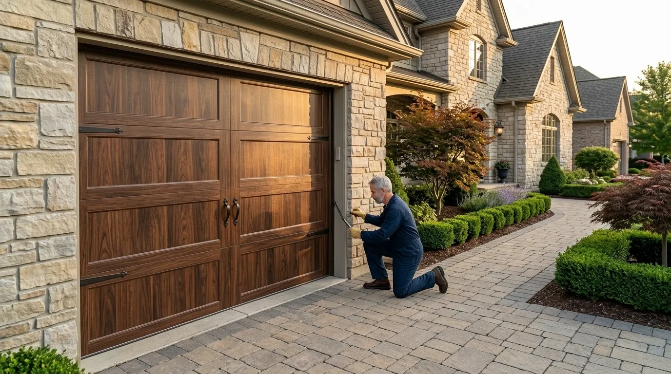 Repaired & tested - Madison garage door service