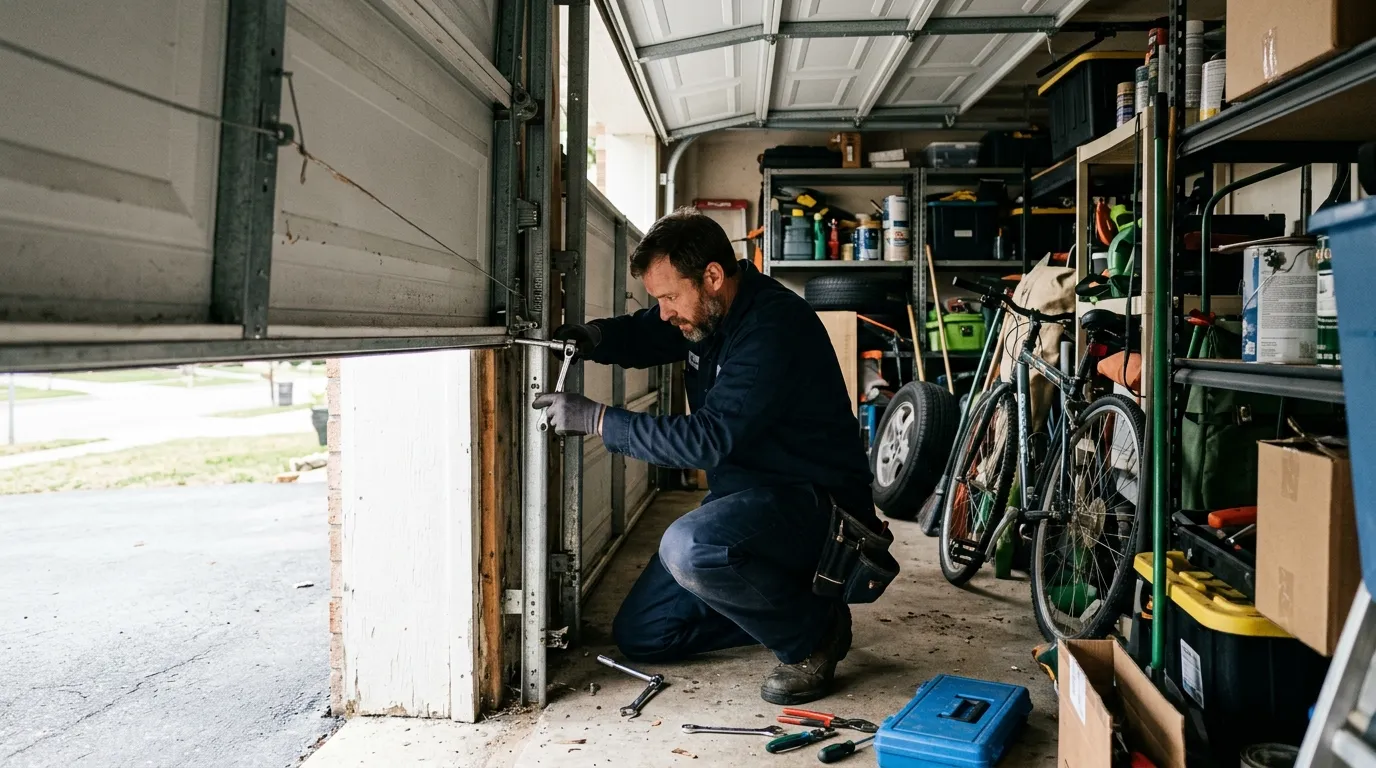 Repaired & tested - Madison garage door service