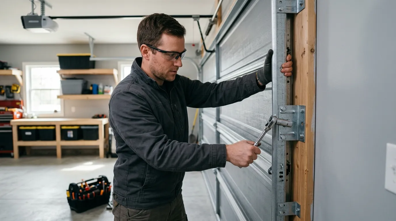 Repaired & tested - Madison garage door service