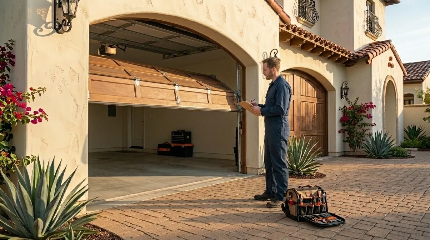 On-site diagnosis - Madison garage door service