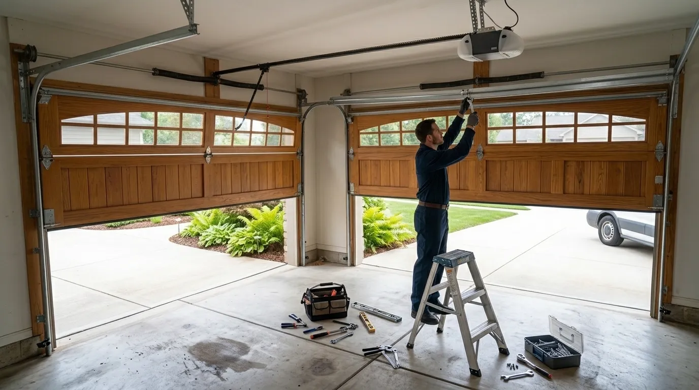 On-site diagnosis - Madison garage door service