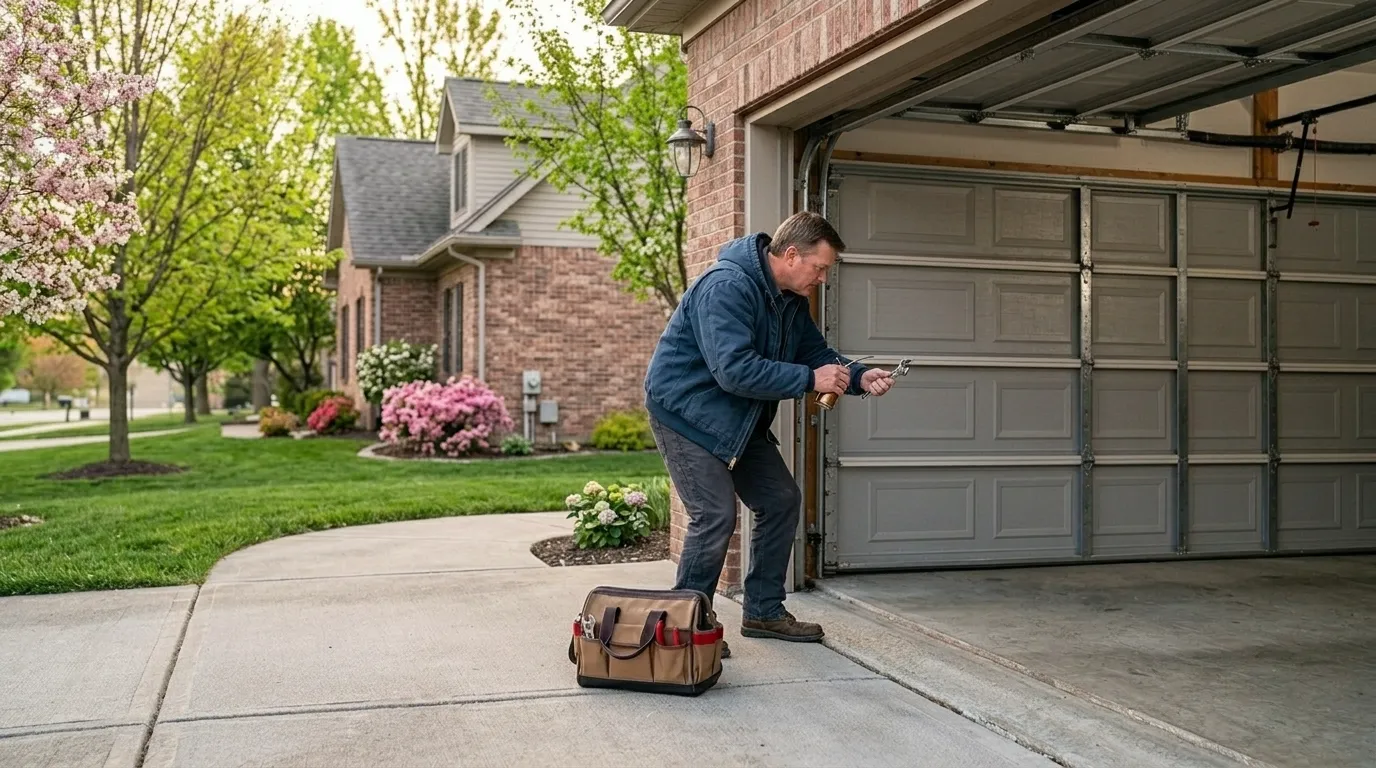 On-site diagnosis - Madison garage door service