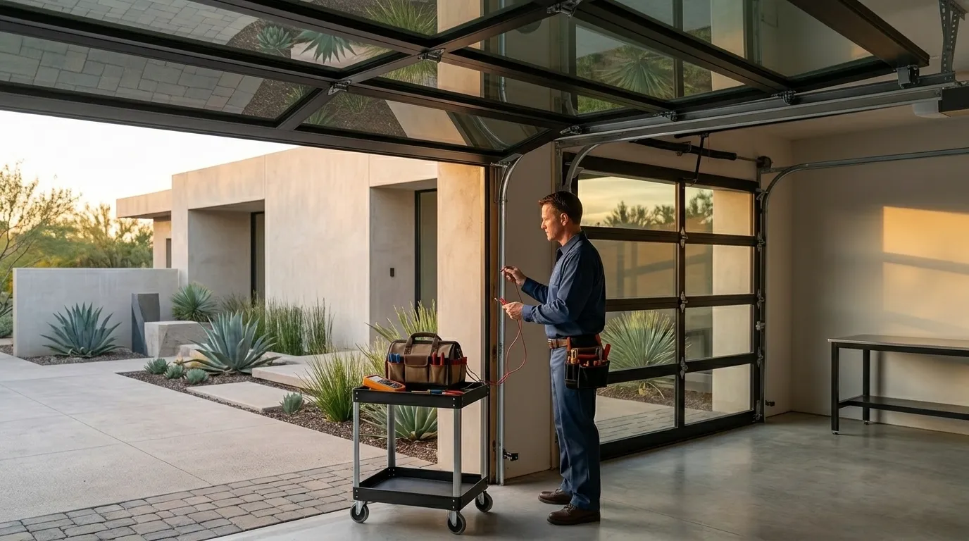 On-site diagnosis - Madison garage door service
