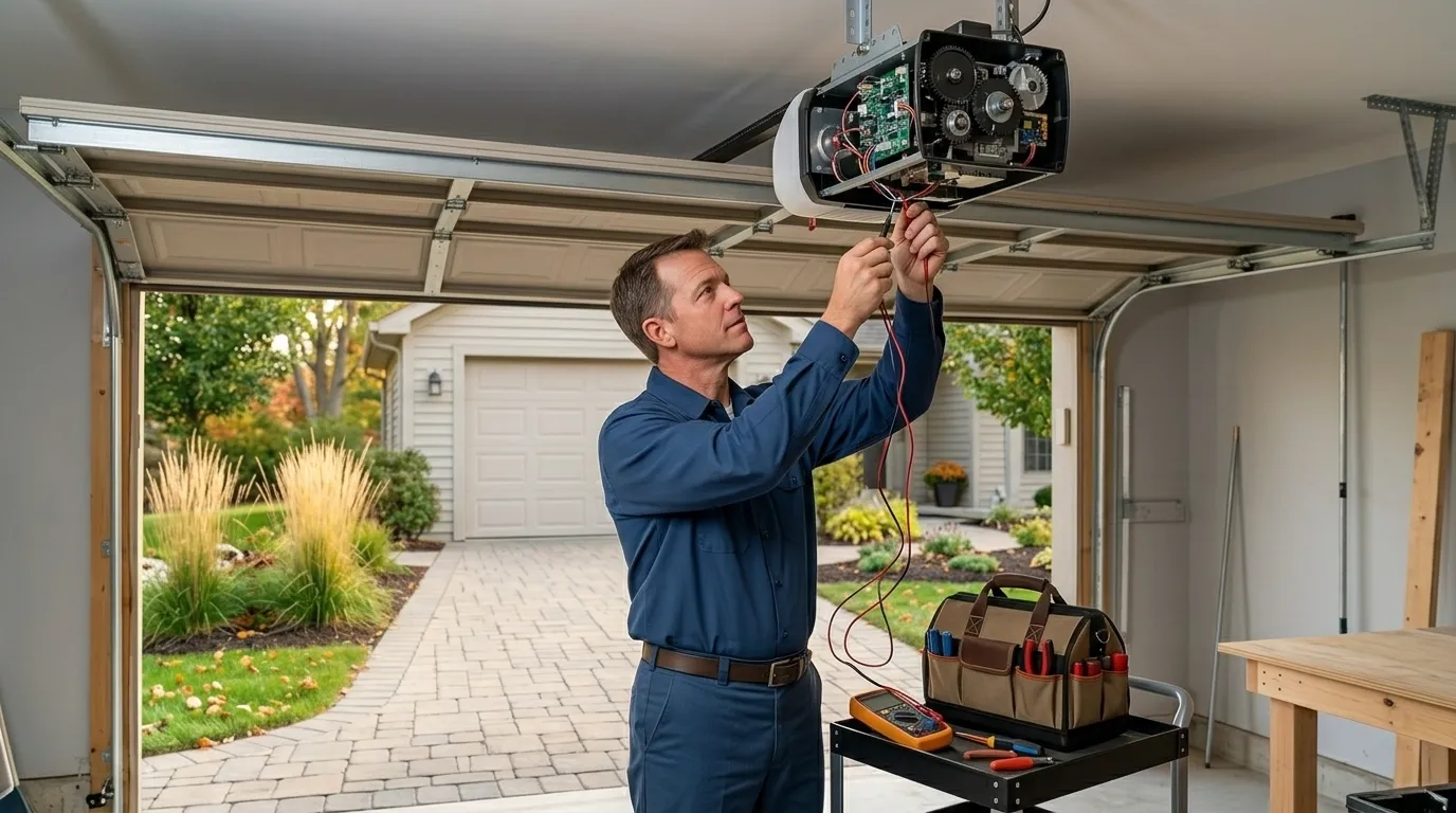 On-site diagnosis - Madison garage door service