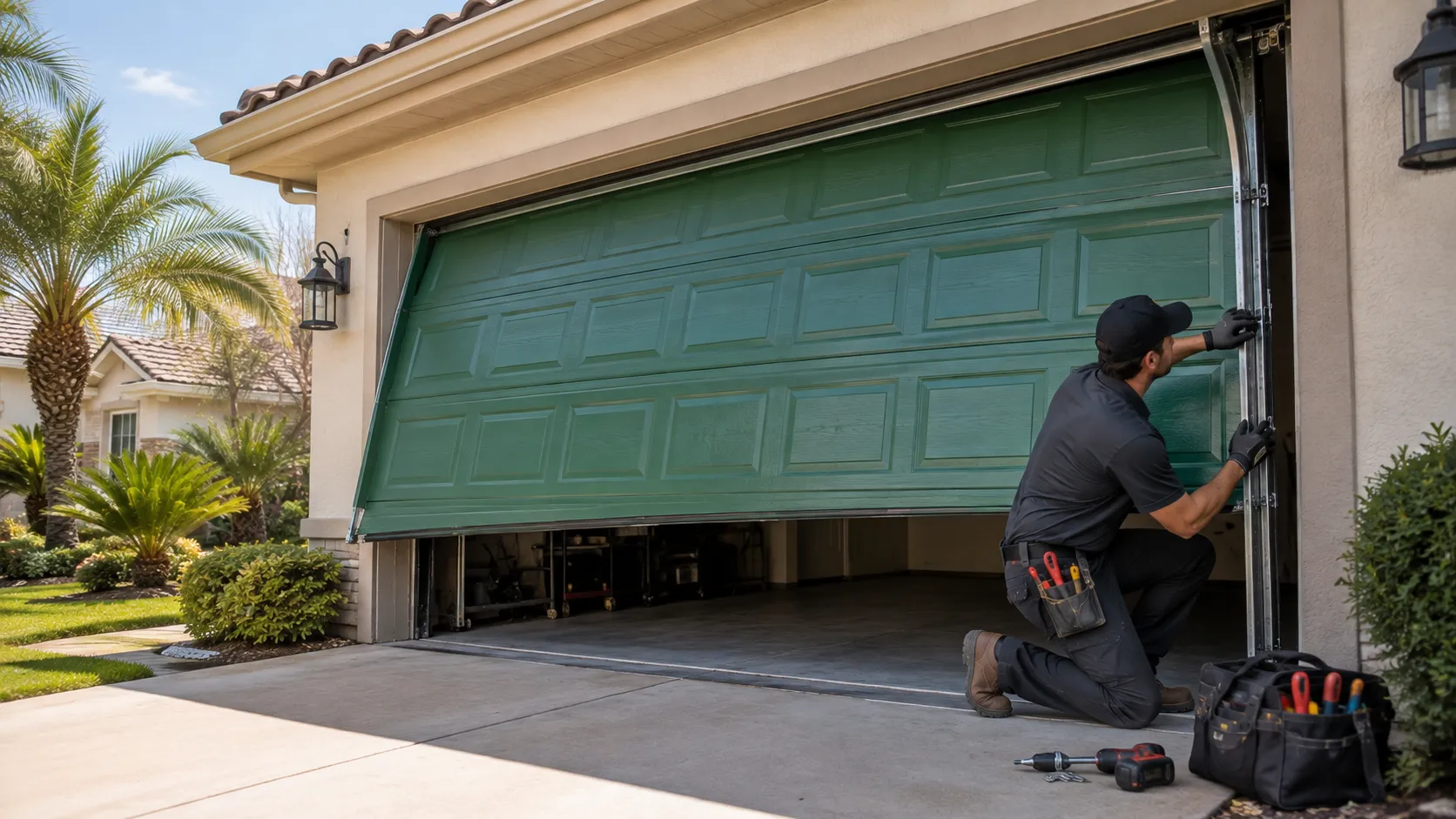 Tell us what’s wrong - Madison garage door service